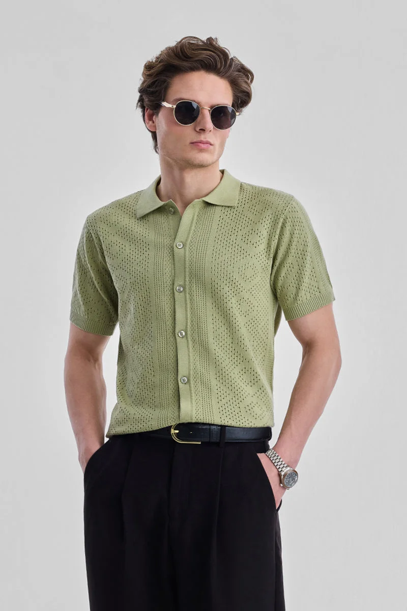 SNITCH 100% Cotton Knitted Polo Shirt